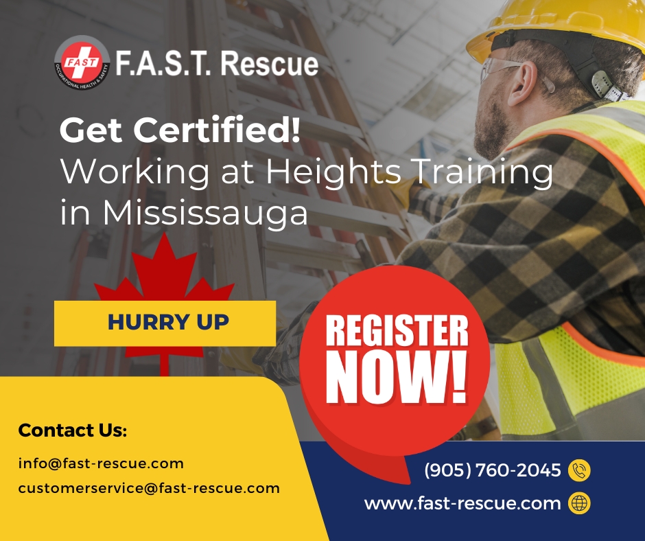 Working At Heights Training In Mississauga By Fast Rescue
